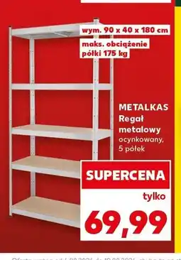 Kaufland Regał metalowy ocynkowany Metalkas oferta