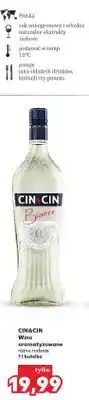 Kaufland Wino aromatyzowane Cin&Cin Bianco oferta