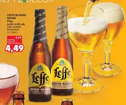 Kaufland Piwo Leffe Blonde oferta