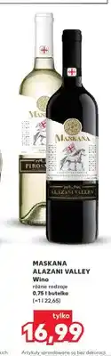 Kaufland Wino białe półsłodkie Maskana Pirosmani oferta