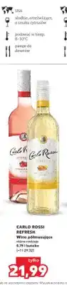 Kaufland Wino półmusujące Carlo Rossi Refresh Sweet Citrus oferta
