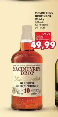 Kaufland Whisky Macintyre's Drop No.10 oferta