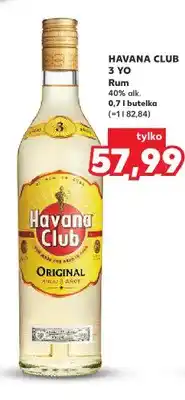 Kaufland Rum Havana Club 3 YO Original Anejo 3 Anos oferta