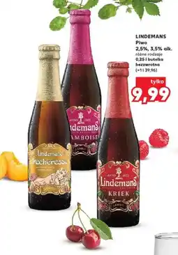 Kaufland Piwo Lindemans Framboise oferta