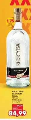 Kaufland Wódka Khortytsa Platinum oferta