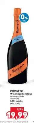 Kaufland Wino bezalkoholowe musujące Mionetto oferta