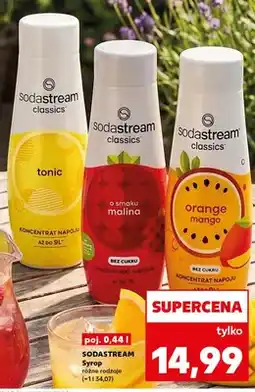 Kaufland Syrop Sodastream Classics Tonic oferta