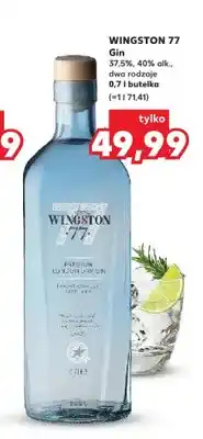 Kaufland Gin Wingston 77 Premium London Dry oferta