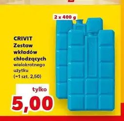 Kaufland Zestaw wkładów chłodzących CRIVIT 2-pak oferta