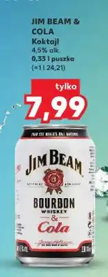 Kaufland Koktajl Jim Beam & Cola oferta