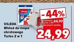 Kaufland Wkład do mopa obrotowego Vileda Turbo 2 w 1 oferta
