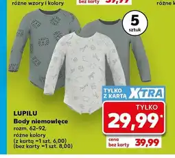 Kaufland Body niemowlęce Lupilu 5-pak oferta
