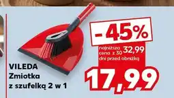 Kaufland Zmiotka z szufelką Vileda 2 w 1 oferta