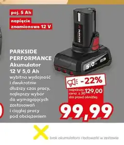 Kaufland Akumulator Parkside Performance oferta