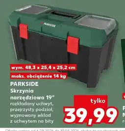 Kaufland Skrzynia narzędziowa 19 PARKSIDE oferta