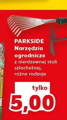 Kaufland Narzędzia ogrodnicze Parkside oferta