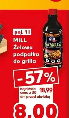 Kaufland Żelowa podpałka do grilla Mill oferta