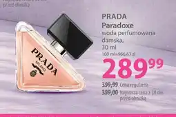 Hebe Woda perfumowana damska PRADA Paradoxe oferta