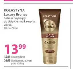 Hebe Balsam brązujący do ciała Kolastyna Luxury Bronze ciemna karnacja oferta