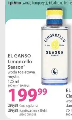 Hebe Woda toaletowa męska El Ganso Limoncello Season oferta