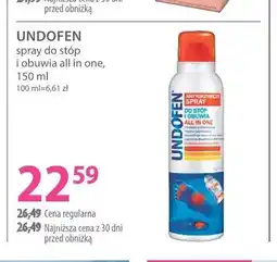Hebe Spray do stóp i obuwia Undofen All In One oferta