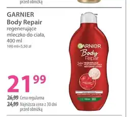Hebe Regenerujące mleczko do ciała Garnier Body Repair oferta