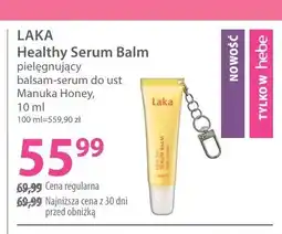 Hebe Pielęgnujący balsam-serum do ust Laka Healthy Serum Balm Manuka Honey oferta