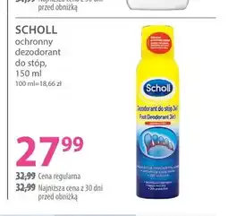 Hebe Ochronny dezodorant do stóp Scholl oferta