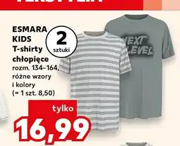 Kaufland T-shirty chłopięce Esmara Kids 2-pak oferta