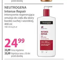 Hebe Intensywnie regenerująca emulsja do ciała Neutrogena Intense Repair oferta