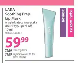 Hebe Wygładzająca maseczka do ust Laka Soothing Prep Lip Mask oferta