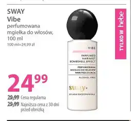 Hebe Perfumowana mgiełka do włosów Sway Vibe oferta