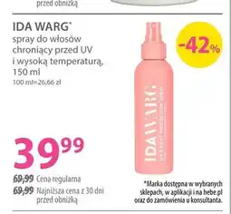 Hebe Spray do włosów Ida Warg chroniący przed UV i wysoką temperaturą oferta