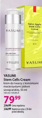 Hebe Krem do twarzy Yasumi Stem Cells Cream z komórkami macierzystymi jabłoni szwajcarskiej oferta
