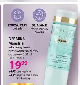 Hebe Tonik przeciwzmarszczkowy do twarzy Dermika Maestria oferta