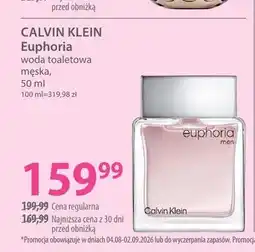 Hebe Woda toaletowa męska Calvin Klein Euphoria oferta