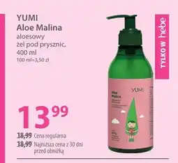 Hebe Żel pod prysznic YUMI Aloe Malina aloesowy oferta