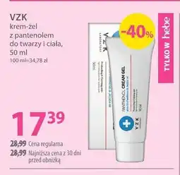 Hebe Krem-żel z pantenolem do twarzy i ciała VZK oferta
