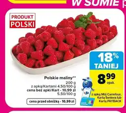Carrefour Maliny polskie oferta