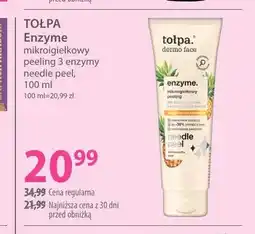 Hebe Peeling mikroigiełkowy 3 enzymy TOŁPA Enzyme needle peel oferta