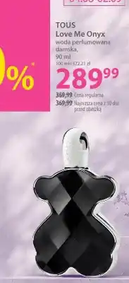 Hebe Woda perfumowana damska TOUS Love Me Onyx oferta