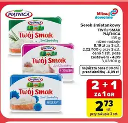Carrefour Serek śmietankowy Twój Smak Piątnica szczypiorek oferta