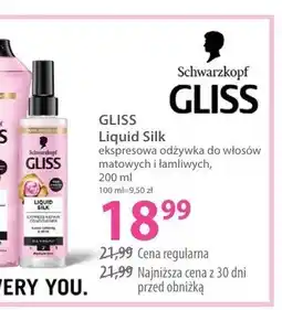 Hebe Odżywka do włosów Gliss Liquid Silk oferta