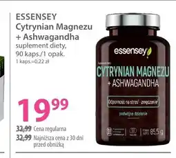 Hebe Suplement diety Essensey Cytrynian Magnezu + Ashwagandha oferta