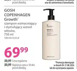 Hebe Szampon do włosów Gosh Copenhagen Growth wzmacniający i stymulujący wzrost oferta