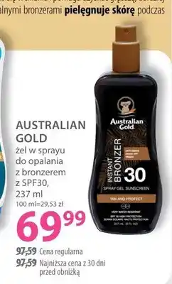 Hebe Żel w sprayu do opalania z bronzerem Australian Gold SPF30 oferta