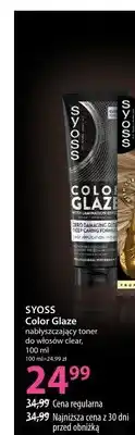Hebe Toner do włosów Syoss Color Glaze clear oferta