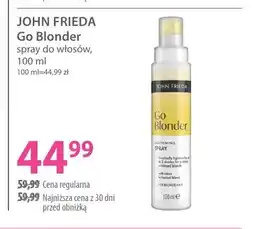 Hebe Spray do włosów John Frieda Go Blonder oferta