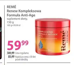 Hebe Suplement diety Remé Renew Kompleksowa Formuła Anti-Age oferta