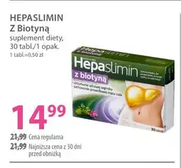 Hebe Suplement diety Hepaslimin Z Biotyną oferta